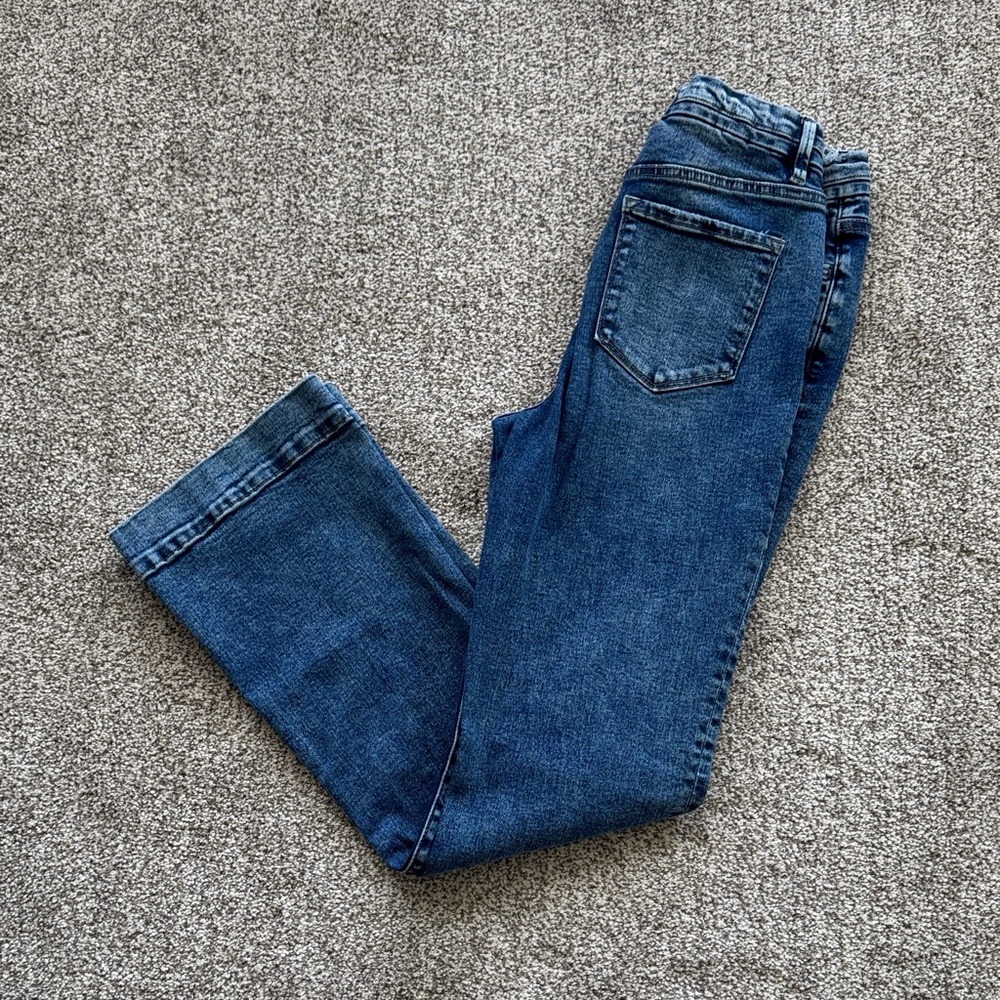 Lovervet by Vervet Flare Blue Denim Jeans